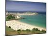 Porthminster Beach and Harbour, St. Ives, Cornwall, England, United Kingdom, Europe-Gavin Hellier-Mounted Photographic Print