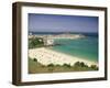 Porthminster Beach and Harbour, St. Ives, Cornwall, England, United Kingdom, Europe-Gavin Hellier-Framed Photographic Print