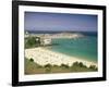 Porthminster Beach and Harbour, St. Ives, Cornwall, England, United Kingdom, Europe-Gavin Hellier-Framed Photographic Print