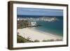 Porthminster Beach and Harbour, St. Ives, Cornwall, England, United Kingdom, Europe-Stuart Black-Framed Photographic Print