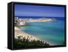 Porthminster Beach, St. Ives, Cornwal, England-Gavin Hellier-Framed Stretched Canvas