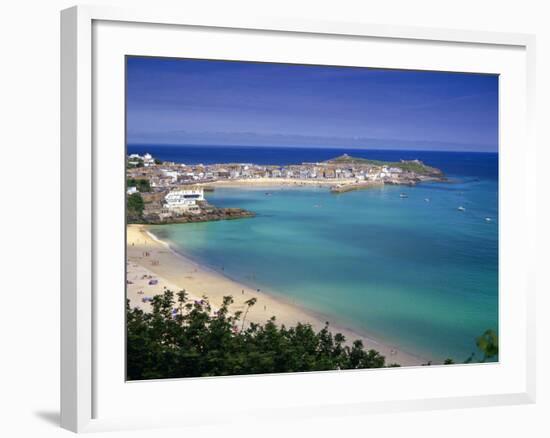 Porthminster Beach, St. Ives, Cornwal, England-Gavin Hellier-Framed Photographic Print