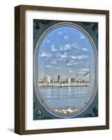 Porthole Views-Toula Mavridou-Messer-Framed Giclee Print