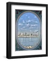 Porthole Views-Toula Mavridou-Messer-Framed Premium Giclee Print