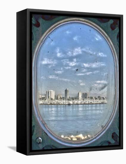 Porthole Views-Toula Mavridou-Messer-Framed Stretched Canvas