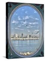 Porthole Views-Toula Mavridou-Messer-Stretched Canvas