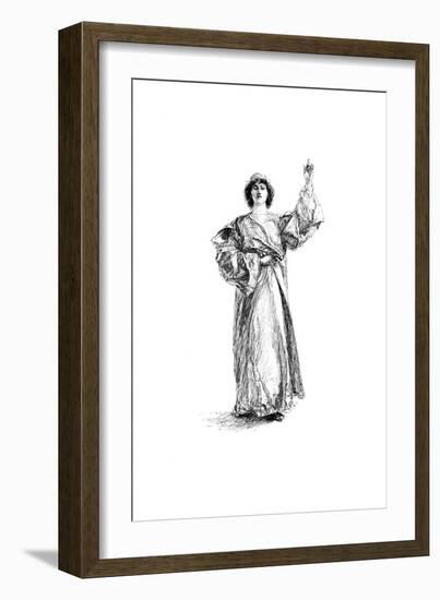 Portia, 1895-Edwin Austin Abbey-Framed Giclee Print