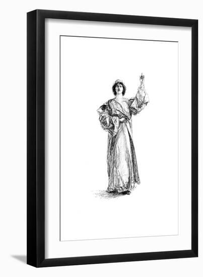 Portia, 1895-Edwin Austin Abbey-Framed Giclee Print