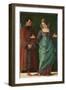 Portia and Brutus-Ercole de' Roberti-Framed Giclee Print