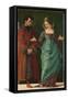 Portia and Brutus-Ercole de' Roberti-Framed Stretched Canvas