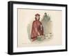 Portia and Shylock in the Merchant of Venice-Walter Stanley Paget-Framed Giclee Print