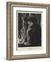 Portia, Wife of Brutus-Sir Lawrence Alma-Tadema-Framed Giclee Print