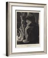 Portia, Wife of Brutus-Sir Lawrence Alma-Tadema-Framed Giclee Print