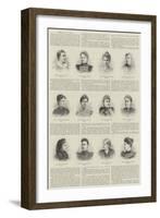 Portias of To-Day-null-Framed Giclee Print