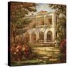 Portico at Sunset-Enrique Bolo-Stretched Canvas