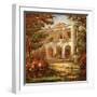 Portico at Sunset-Enrique Bolo-Framed Art Print