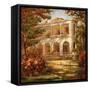 Portico at Sunset-Enrique Bolo-Framed Stretched Canvas