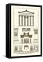 Portico, Coffer and Palmette-Ornament-J. Buhlmann-Framed Stretched Canvas