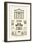 Portico, Coffer and Palmette-Ornament-J. Buhlmann-Framed Art Print