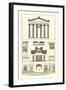 Portico, Coffer and Palmette-Ornament-J. Buhlmann-Framed Art Print