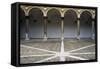 Portico, Court of Honour, Ducale Palace-Luciano Laurana-Framed Stretched Canvas