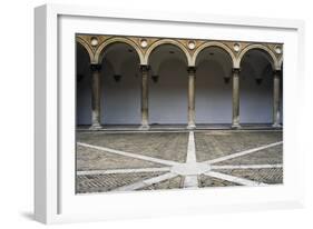 Portico, Court of Honour, Ducale Palace-Luciano Laurana-Framed Giclee Print