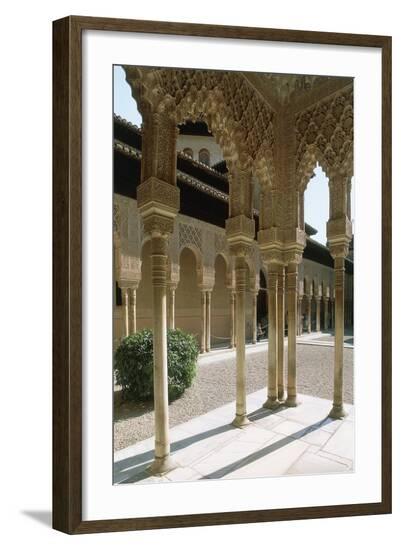 Portico, Court of Lions, Alhambra--Framed Photographic Print