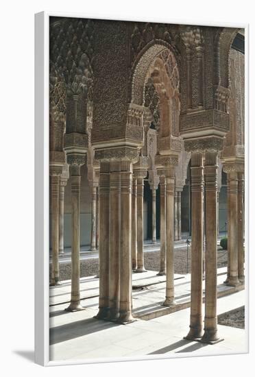 Portico, Court of the Lions, Alhambra-null-Framed Photographic Print