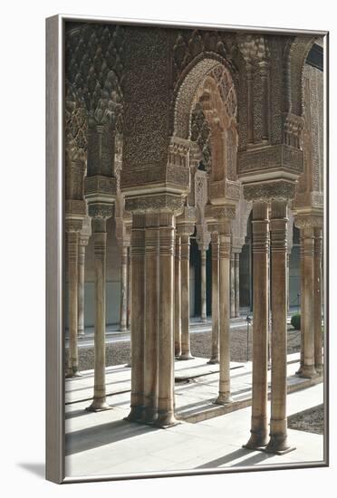 Portico, Court of the Lions, Alhambra-null-Framed Photographic Print