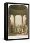Portico of a Hindoo Temple-Captain Robert M. Grindlay-Framed Stretched Canvas