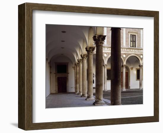 Portico of Courtyard of Honor, 1466-1472-Luciano Laurana-Framed Giclee Print