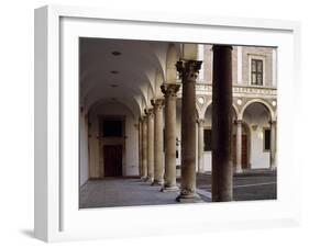 Portico of Courtyard of Honor, 1466-1472-Luciano Laurana-Framed Giclee Print