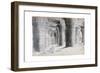 Portico of Esuch, Egypt, 1822-Wilkinson-Framed Giclee Print