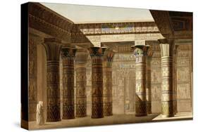 Portico of the Grand Temple of Philae, Nubia, C.1809-1812-null-Stretched Canvas