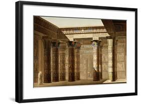 Portico of the Grand Temple of Philae, Nubia, C.1809-1812-null-Framed Giclee Print