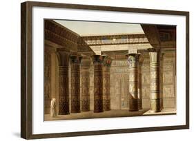 Portico of the Grand Temple of Philae, Nubia, C.1809-1812-null-Framed Giclee Print