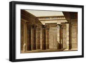 Portico of the Grand Temple of Philae, Nubia, C.1809-1812-null-Framed Giclee Print