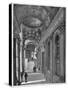 Portico of the Pazzi Chapel, Cloister of Santa Croce Basilica, Florence, 1882-null-Stretched Canvas