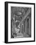 Portico of the Pazzi Chapel, Cloister of Santa Croce Basilica, Florence, 1882-null-Framed Giclee Print