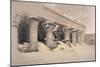 Portico of the Temple of Edfou, Egypt-David Roberts-Mounted Giclee Print