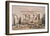 Portico of the Temple of Kalabshe, Nubia-David Roberts-Framed Giclee Print