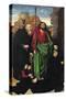 Portinari Altarpiece, St. Thomas and St. Anthony with Tommaso Portinari and Two Sons, c.1479-Hugo van der Goes-Stretched Canvas