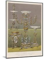 Portion of an Enamelled Dessert Service by Messrs Elkington and Co, London and Birmingham-null-Mounted Giclee Print