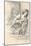Portion of Illustration for Mrs Blashfields Parlour Plays, C1901-Edwin Howland Blashfield-Mounted Giclee Print