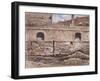 Portion of London Wall Showing the Internal Face on Cooper's Row, City of London, 1864-J Maund-Framed Giclee Print