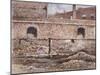 Portion of London Wall Showing the Internal Face on Cooper's Row, City of London, 1864-J Maund-Mounted Giclee Print