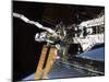 Portion of the Columbus Laboratory, Starboard Truss and Solar Array Panels-Stocktrek Images-Mounted Photographic Print