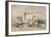 Portion of the Eastern Portico-David Roberts-Framed Giclee Print