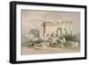 Portion of the Eastern Portico-David Roberts-Framed Giclee Print