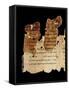 Portion of the Temple Scroll, Dead Sea Scrolls, Qumran-null-Framed Stretched Canvas